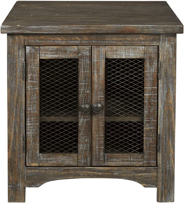 Signature Design by Ashley® Danell Ridge Brown End Table-1