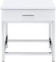 Elements International Adela White EndTable-0