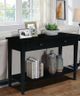 John Thomas Furniture® Destinations Spencer Black Sofa Table-4