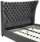 TOV Furniture Sassy Grey Velvet King Bed-3