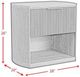 Elements International Sylvie Natural Nightstand with Touch Light-2