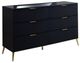 New Classic® Home Furnishings Kailani Black Dresser-0