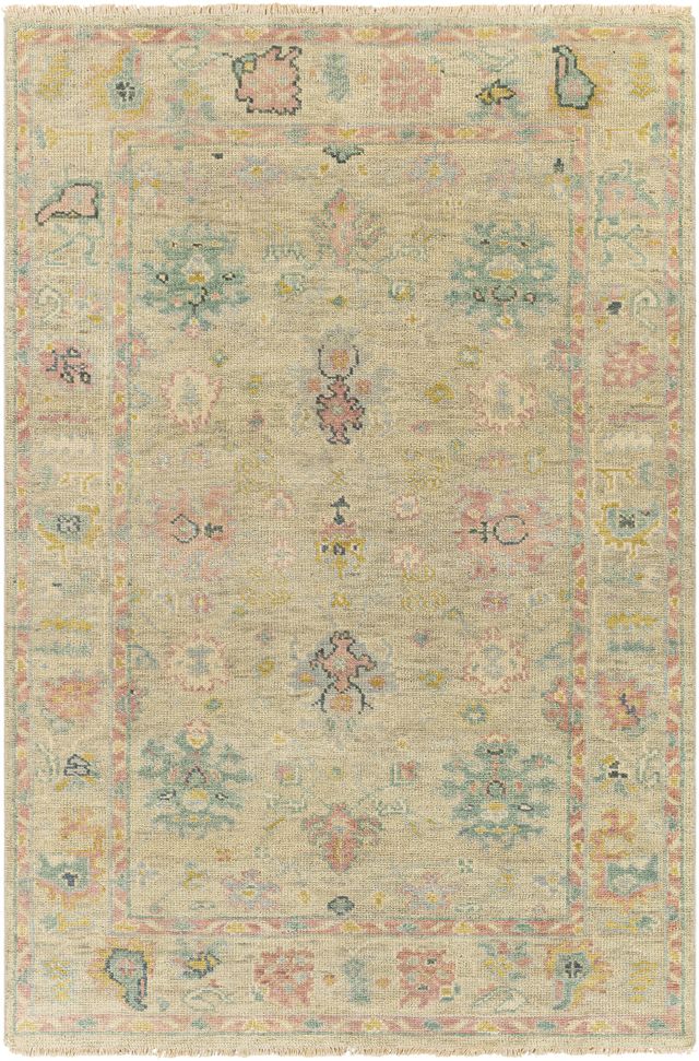 Surya Biscayne Multi-Color 6'x9' Area Rug-0