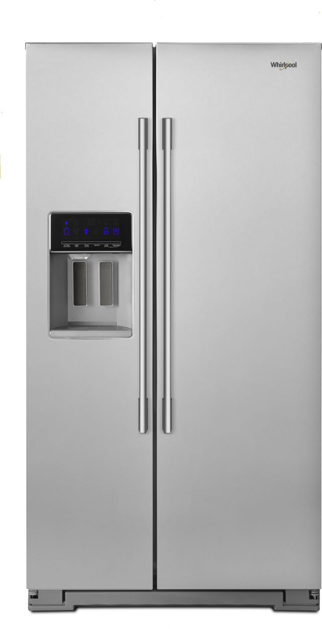Whirlpool® 28.49 Cu. Ft. Side-By-Side Refrigerator-Fingerprint Resistant Stainless Steel-0