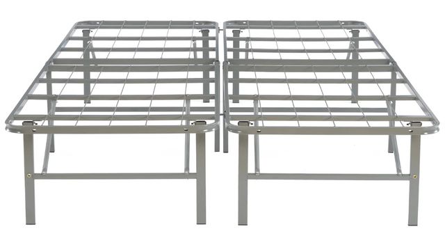 Powell® Dark Pewter King Folding Platform Mattress Base-2