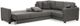 Luonto® Furniture Fantasy 2-Piece Gray Sectional-1