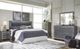 Signature Design by Ashley® Lodanna 5-Piece Gray California King or King Panel Headboard Bedroom Set-5