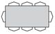 Bermex® Customizable Expression TBRRE-0520 Dining Table-2