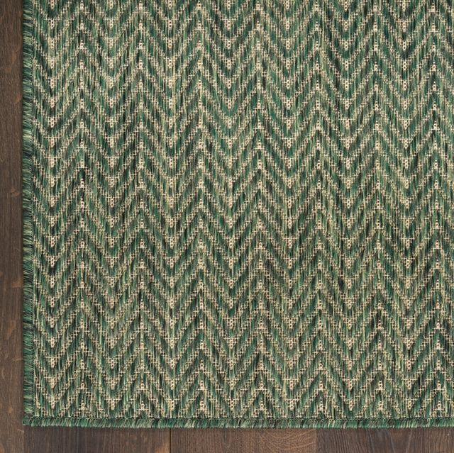 Nourison Home™ Horizon Green 5'x7' Style 2 Area Rug-3
