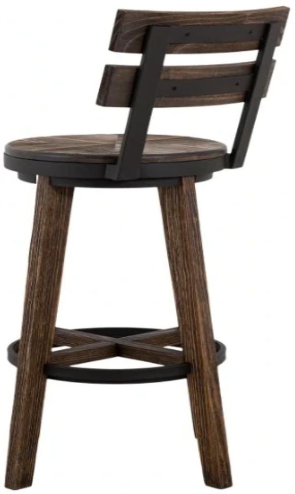 International Furniture Direct Dutton Brown 43" Bar Stool-4