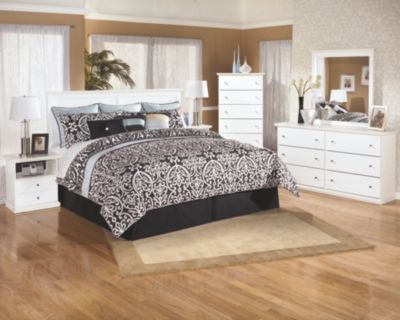 Signature Design by Ashley® Bostwick Shoals White King/California King Panel Headboard-3