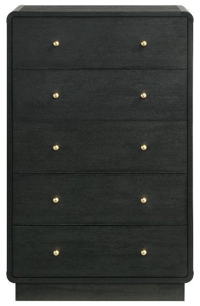 Coaster® Cavelle Black Chest-1