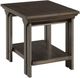Hammary® Ketchum-Hamilton Rubbed Black End Table-0