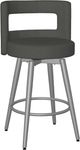 Amisco Customizable Curtis Counter Swivel Stool-2