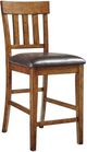 Signature Design by Ashley® Ralene 5-Piece Medium Brown Counter Height Dining Set-2