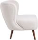 Moe's Home Collection Margot Shearling Cream Accent Chair-2
