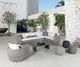 CabanaCoast® Customizable Etta Wicker Outdoor Ottoman-1