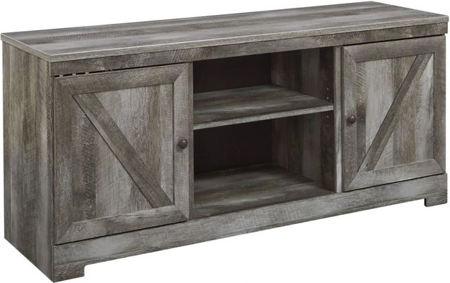 Signature Design by Ashley® Wynnlow 4-Piece Gray Entertainment Center with Bridge-1