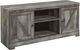 Signature Design by Ashley® Wynnlow 4-Piece Gray Entertainment Center with Bridge-1