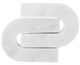 A & B Home White Decorative Sculpture-1
