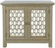 Jofran Inc. Isabella Champagne 38" Mirrored Accent Cabinet-3
