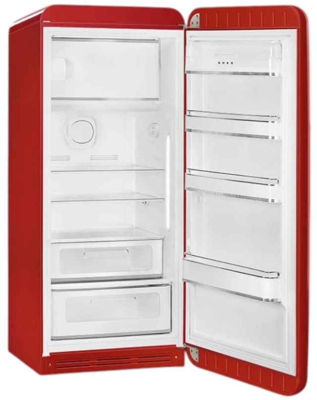 Smeg 50's Retro Style 9.9 Cu. Ft. Red Compact Refrigerator-1