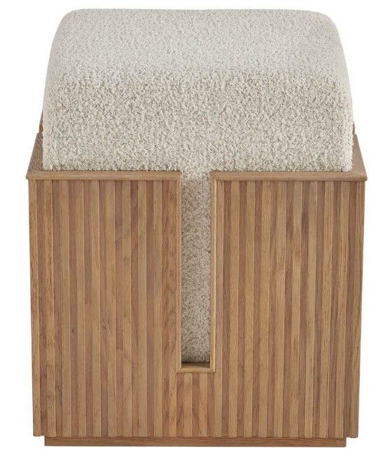 Universal Explore Home™ Avaline Carmen Sheldon Ivory/Skylar Bunching Stool-2