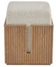 Universal Explore Home™ Avaline Carmen Sheldon Ivory/Skylar Bunching Stool-2