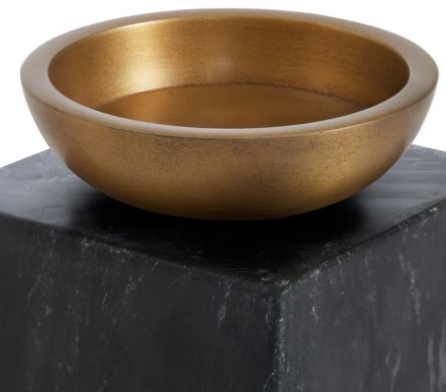 Renwil® Poema Black Natural Candle Holder-3