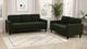 Coaster® Ruth 2-Piece Matcha Upholstered Sofa Set-1