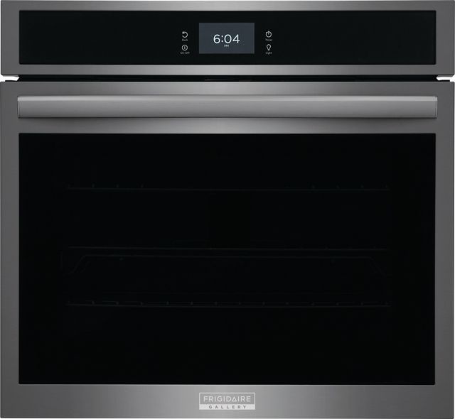 Frigidaire Gallery 30" Smudge-Proof® Black Stainless Steel Single Electric Wall Oven