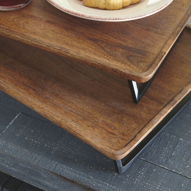 Signature Design by Ashley® Kaleena 2-Piece Brown/Black Tray Set-2