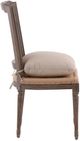 Furniture Classics Morton Driftwood/Golden Burlap Side Chair-2