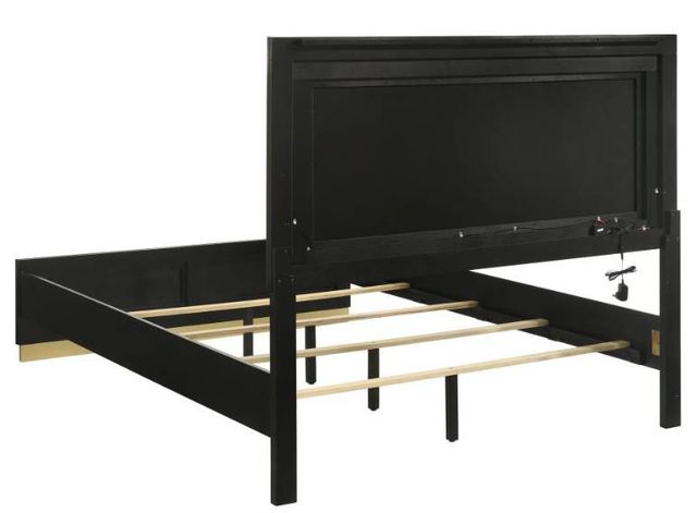Coaster® Caraway 5-Piece Black Queen Bedroom Set-2