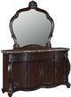New Classic® Home Furnishings Palazzo Marina Walnut Dresser and Mirror Set-0