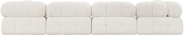 Meridian Furniture Ames 4-Piece Cream 136" Sofa-3