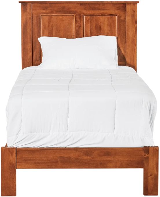 Archbold Furniture Customizable Shaker Essential Twin Panel Bed-1