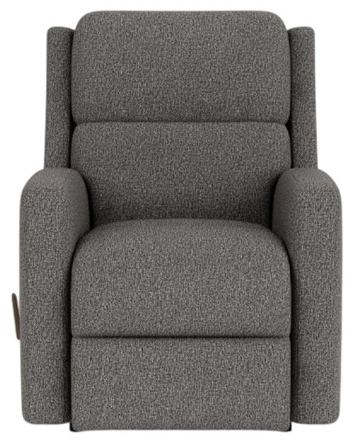 Flexsteel® Chip Black Onyx Rocking Recliner-1