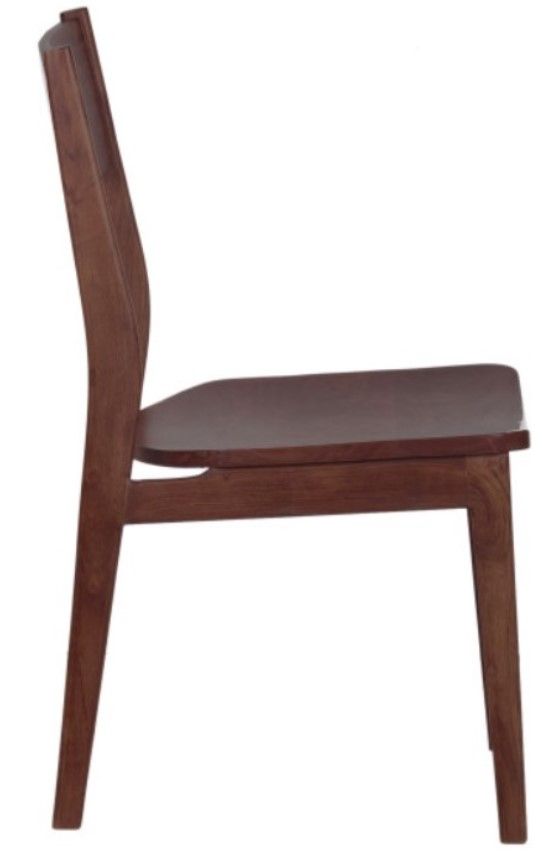 Porter International Designs Portola Walnut Dining Side Chair-2