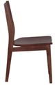 Porter International Designs Portola Walnut Dining Side Chair-2