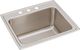 Elkay Lustertone® Classic Lustrous Satin 25" x 22" x 12-1/8" 3-Hole Single Bowl Drop-In Sink-0