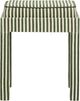 TOV Furniture Kora Green Stripes Accent Stool-5