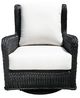 CabanaCoast® Customizable Hudson Wicker Outdoor Swivel Glider Chair-1