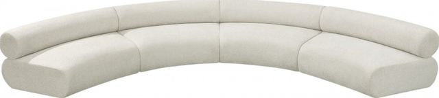 Meridian Furniture Bale 4-Piece Cream Modular Sectional-2
