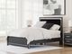 Signature Design by Ashley® Birmonton Black Queen Upholstered Panel Bed-3