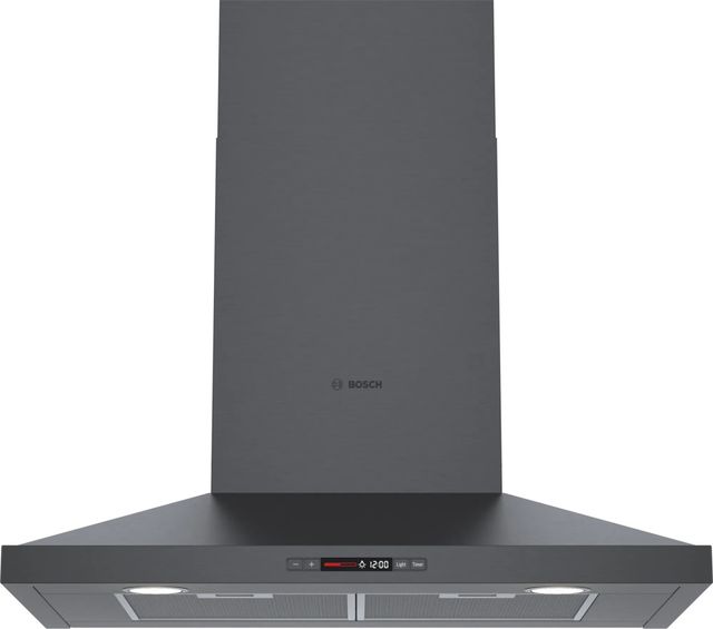 Bosch 800 Series 30" Black Stainless Steel Wall Mounted Range Hood-0