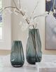 Signature Design by Ashley® Beamund 2-Piece Teal Blue Vase Set-3