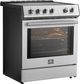 FORNO® Leonardo 30" Stainless Steel Pro Style Induction Range-1