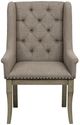 Homelegance® Vermillion Cream Arm Chair-2