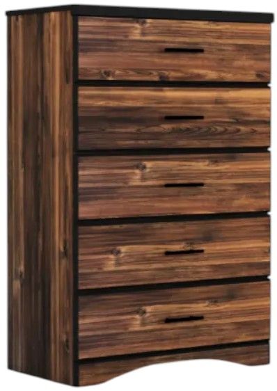 Perdue Woodworks 24,000 Essential Brown 32" 5-Drawer Chest-0